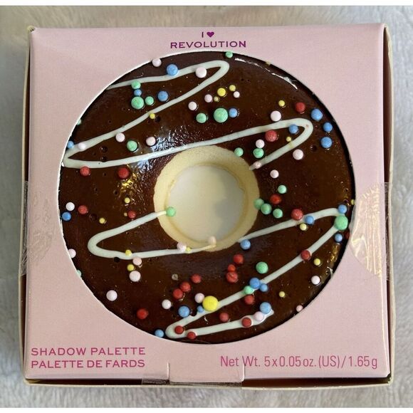 I Heart Revolution Chocolate Dipped Donuts Eyeshadow Palette NEW - Picture 1 of 4